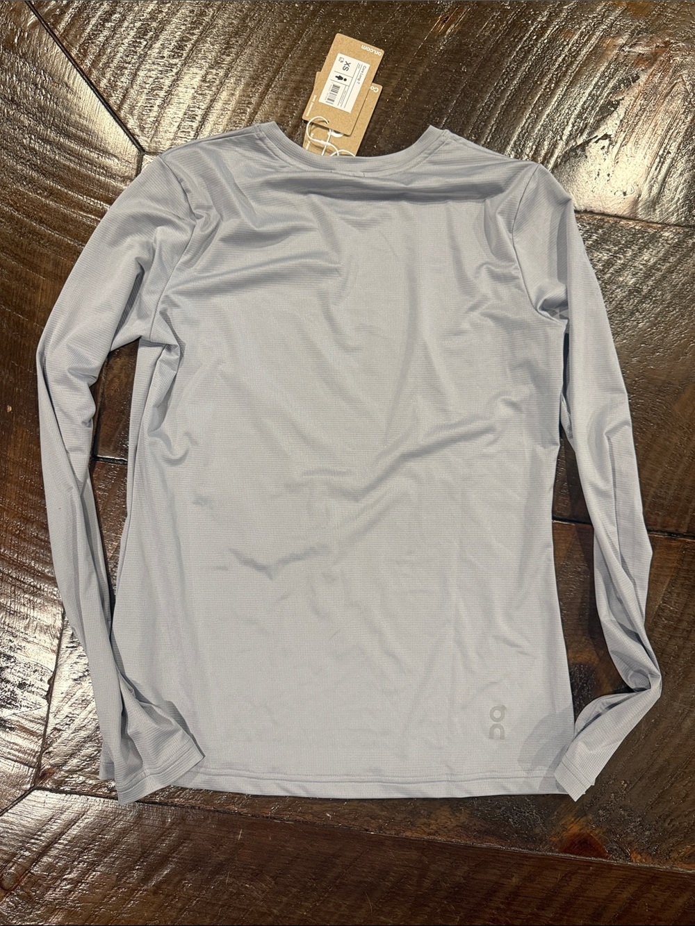 On Running Women's Long-Sleeve Performance Tee - grey - Picture 4 of 5